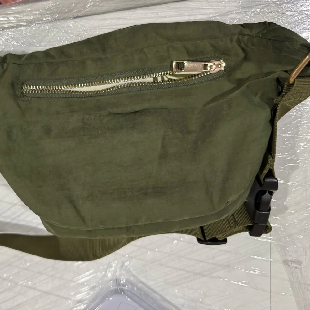 Olive Green Purse Baby Bag